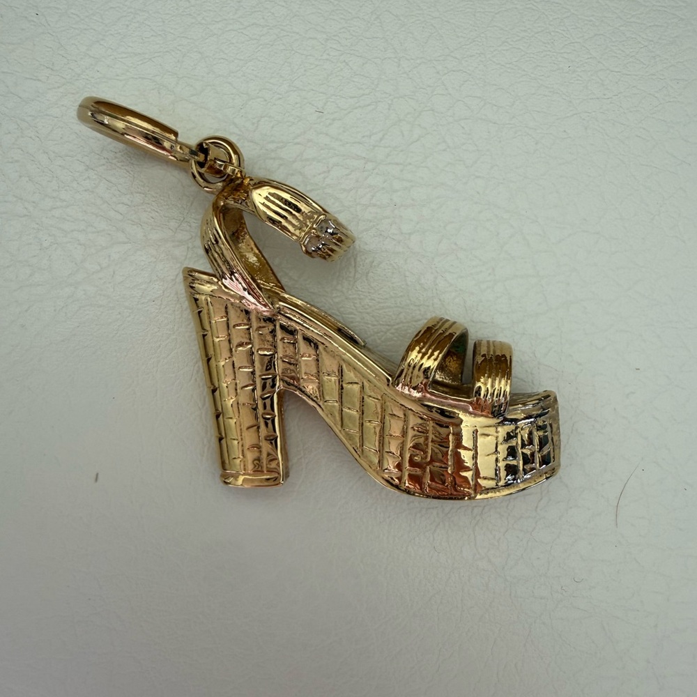 Vintage Salvatore Ferragamo Platform Shoe Charm